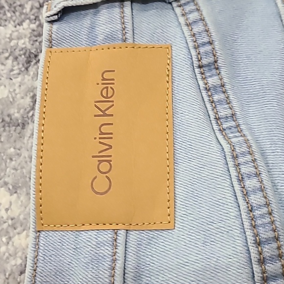 Calvin Klein Original Straight Stretch Jeans - Picture 7 of 7